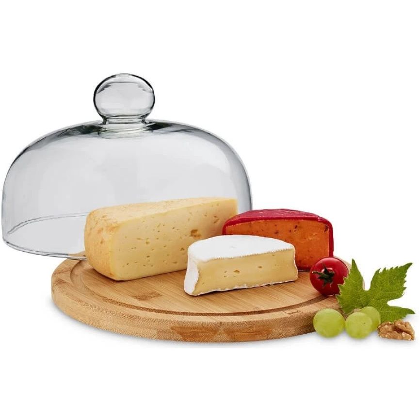 Ковпак для сиру Kela Jonna з дошкою 24х15.5 см (12517) - фото 4