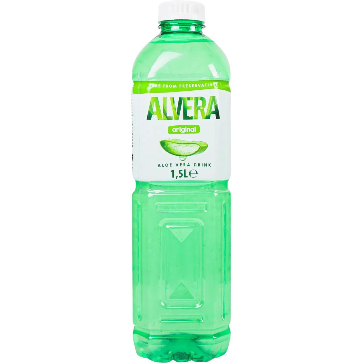 Напиток Alvera Классик с кусочками алоэ 6% 1.5 л - фото 1