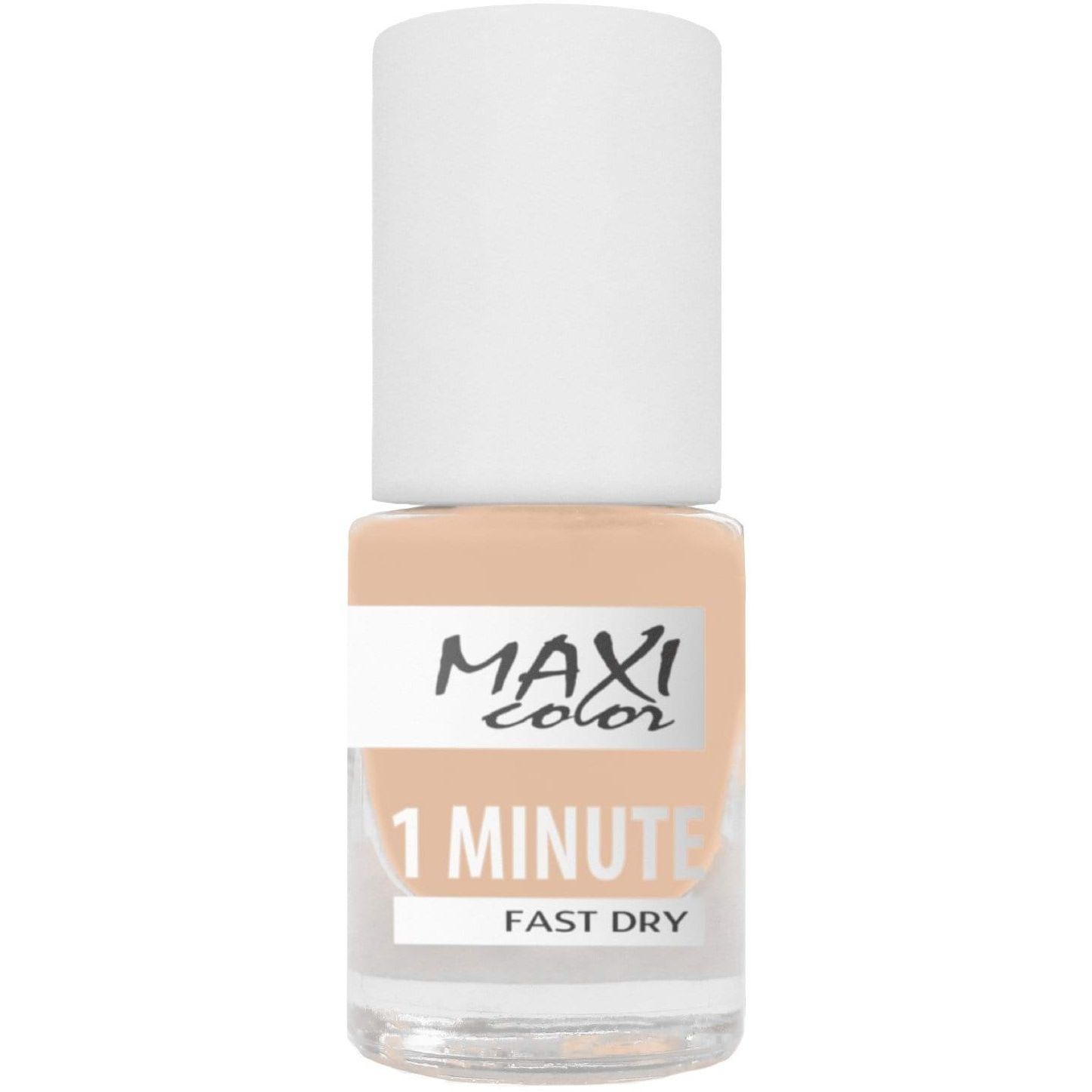 Лак для ногтей Maxi Color 1 Minute Fast Dry тон 044, 6 мл - фото 1