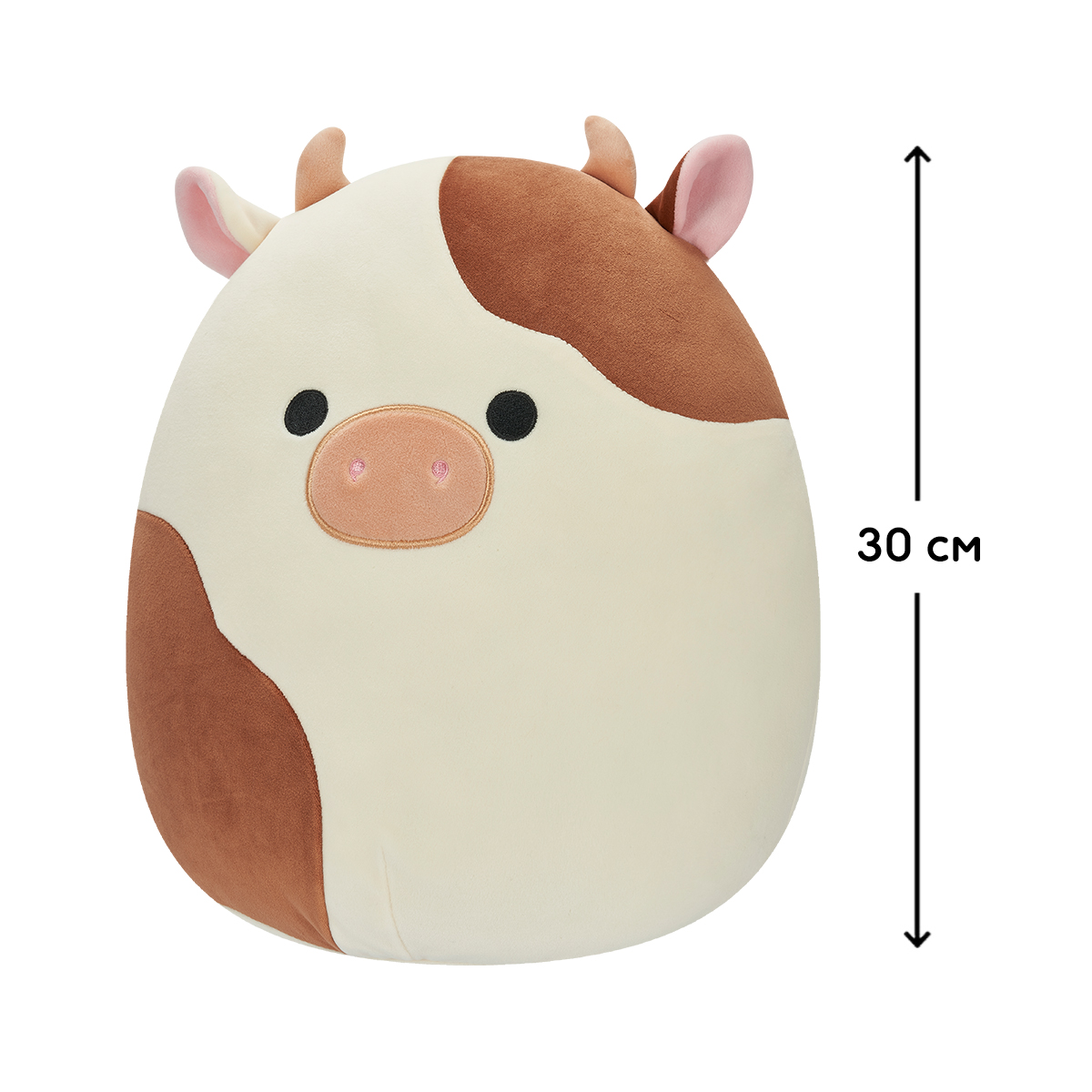 Мягкая игрушка Squishmallows Коровка Ронни 30 см (SQCR04170) - фото 4