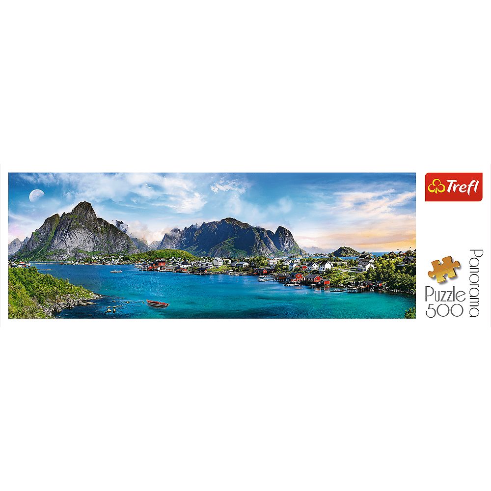 Пазлы Trefl Панорама Лофотенский архипелаг Норвегия 500 элементов - фото 2
