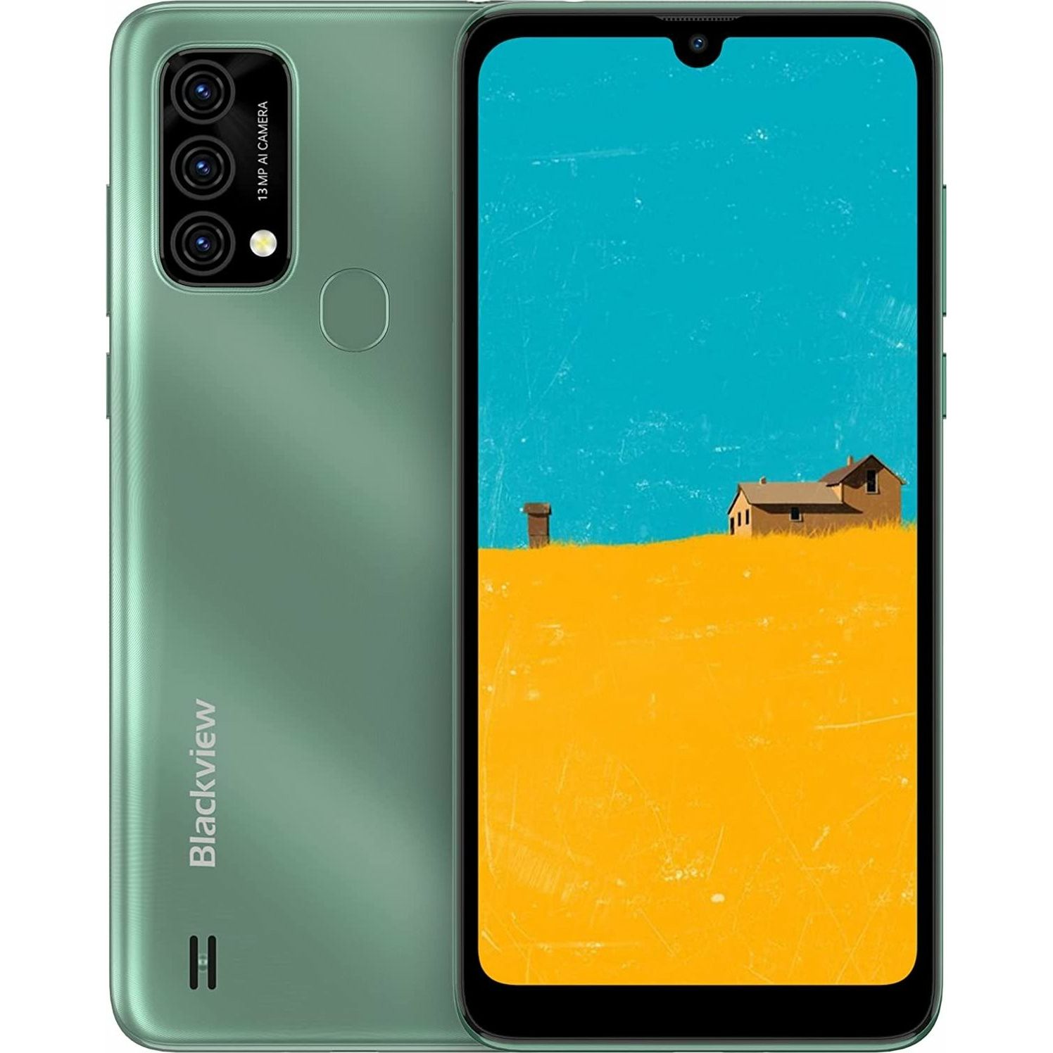 Смартфон Blackview A50 3/64GB Green - фото 1