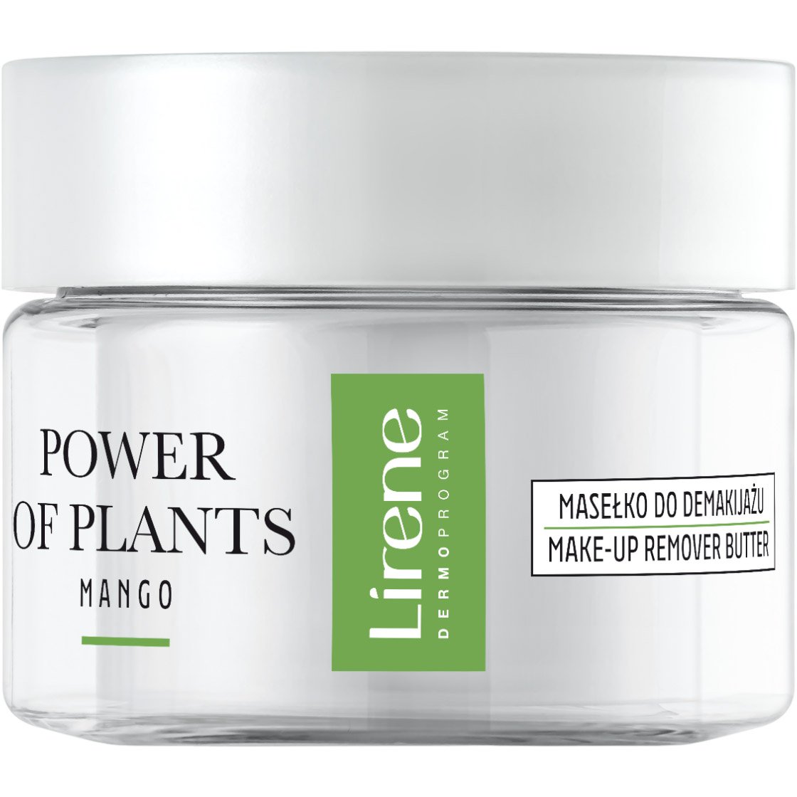 Масло для зняття макіяжу Lirene Power of Plants Make-up Remover Butter Mango 45 мл - фото 1