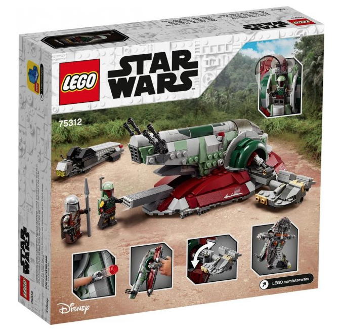 Конструктор LEGO Star Wars Зореліт Боби Фетта, 593 деталі (75312) - фото 3