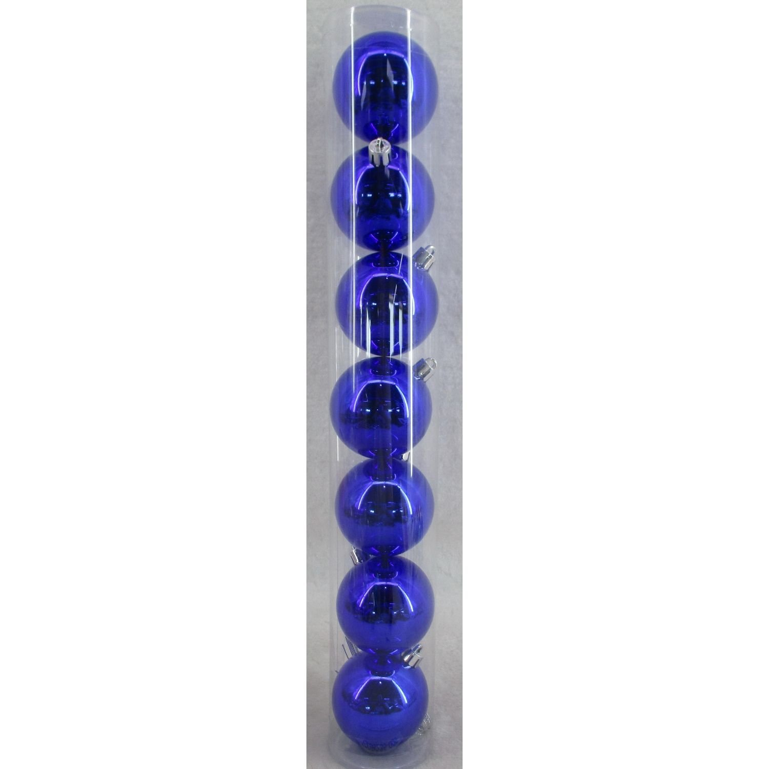 Набір новорічних куль Novogod'ko 6 см 7 шт. синій (974896) - фото 1