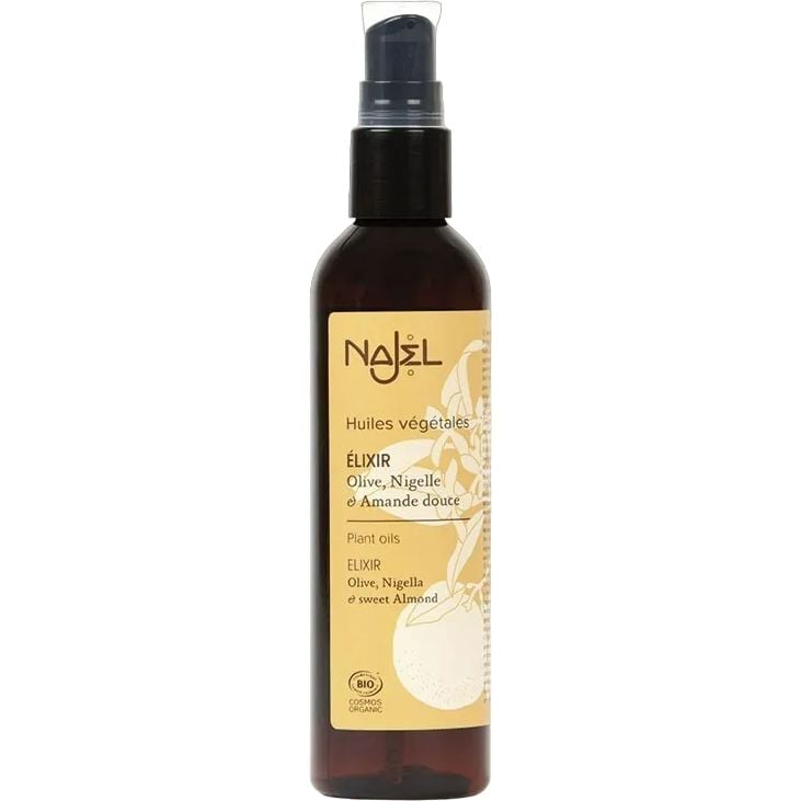 Эликсир из растительных масел Najel Elixir Olive, Nigella & Sweet Almond 125 мл - фото 1