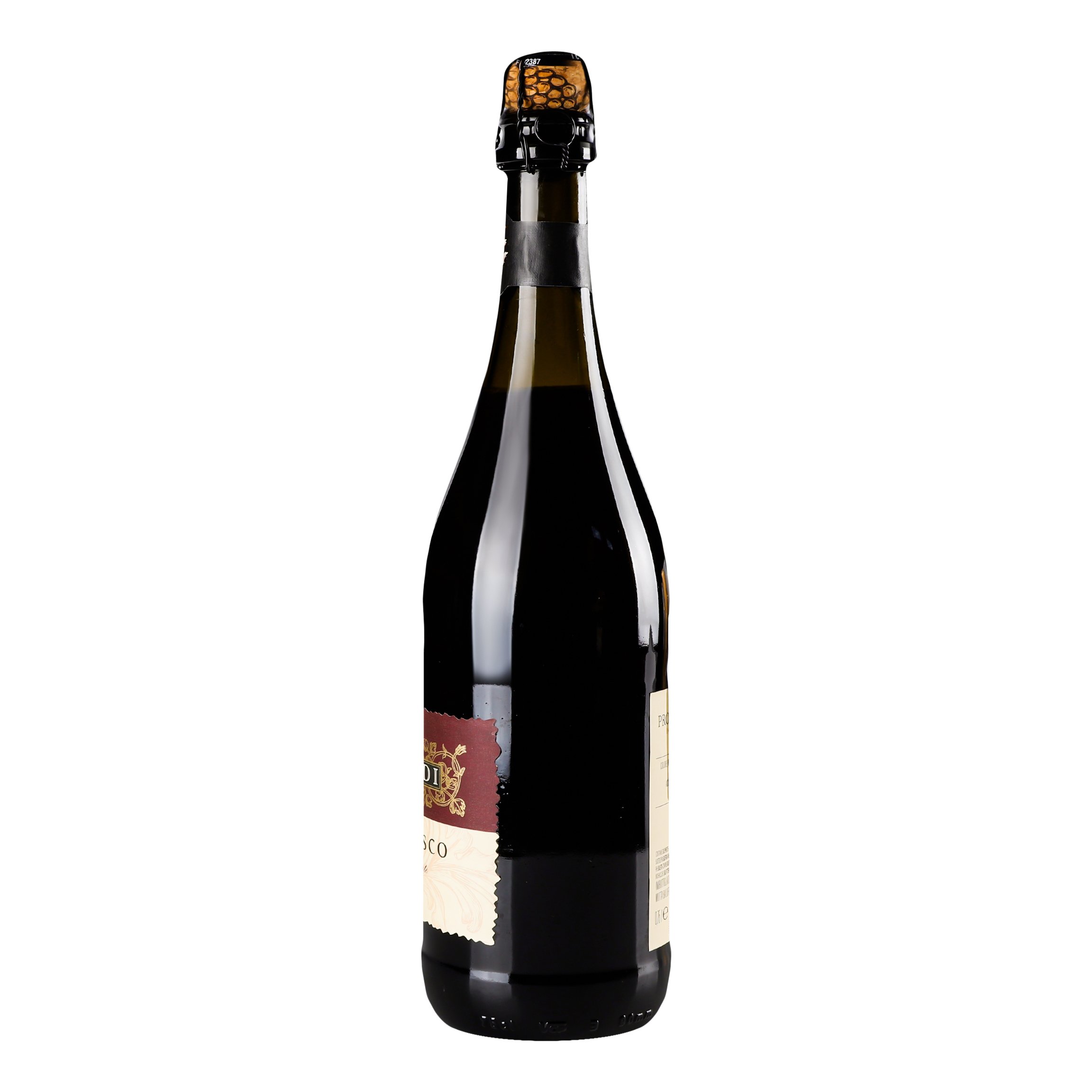 Вино игристое Decordi Lambrusco Rosso Amabile, красное, полусладкое, 8%, 0,75 л - фото 2