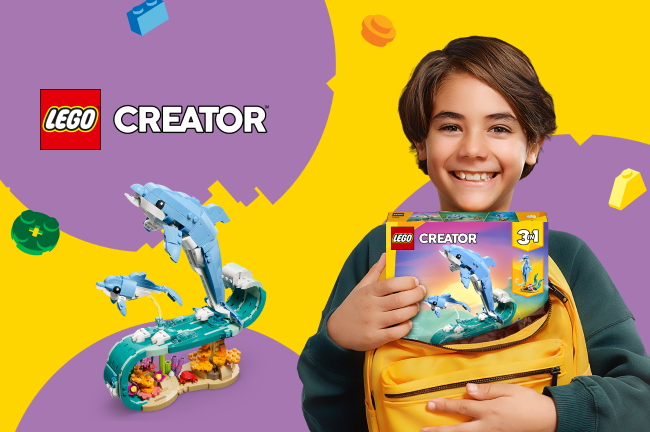 Повертаємось до школи з наборами LEGO