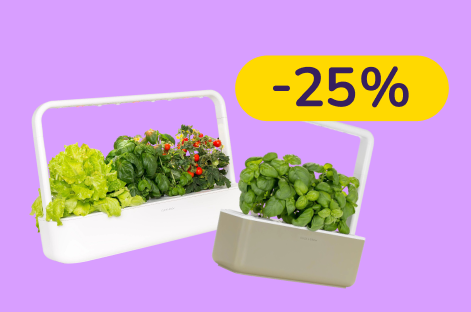 -25% на набори для вирощування еко-продуктів Click & Grow
