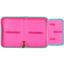 Пенал твердий Smart HP-03 Cute lovely, 13х21х3 см, рожевий (533279) - мініатюра 3