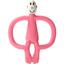 Игрушка-прорезыватель Matchstick Monkey Обезьянка, без хвоста, 11 см, светло-розовая (MM-ONT-018) - миниатюра 1