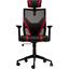 Геймерське крісло GT Racer чорне з червоним (X-6674 Black/Red) - мініатюра 1