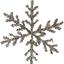 Декор Yes! Fun Снежинка 25 см серебро (974735) - миниатюра 1