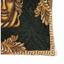 Наволочка Прованс Arte di lusso-2, 45х45 см, чорний із золотим (25635) - мініатюра 2