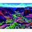 Картина по номерам ZiBi Art Line Цветной каньон 40х50 см (ZB.64109) - миниатюра 1
