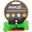 Игрушка для собак AnimAll Fun AGrizZzly Кость зеленая 8 см - миниатюра 1