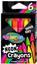 Восковые карандаши Colorino Neon Jumbo, 6 цветов (92050PTR) - миниатюра 1