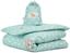 Комплект постільної білизни для немовлят в ліжечко Papaella Корона, м'ятний, 135х100 см (8-33344) - мініатюра 1