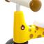 Дитячий триколісний біговел Poppet Жираф Лорі, жовтий (PP-1601Y) - мініатюра 5