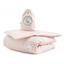 Комплект постельного белья для младенцев в кроватку Papaella Горошек, пудровый, 135х100 см (8-33347) - миниатюра 1