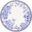 Тарілка Alba ceramics Butterfly, 19 см, біла з синім (769-006) - мініатюра 1