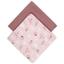Пелюшка багаторазова Canpol babies Bonjour Paris, рожевий, 70х70 см, 2 шт. (26/901_pin) - мініатюра 5