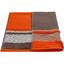 Рушник махровий Hobby Nazende, 90х50 см, помаранчевий з коричневим (313767) - мініатюра 1