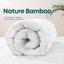 Одеяло ТЕП Природа Membrana Print Bamboo Summer Line 200х210 см белое (1-03998_00000) - миниатюра 7