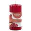 Свічка Bolsius True scents Гранат стовпчик, 12х5,8 см, червоний (266715) - мініатюра 1