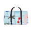 Вологостійкий килимок-сумка Supretto для пікніка, 145х130 см, кольоровий (7828) - мініатюра 4