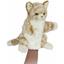 М'яка іграшка на руку Hansa Puppet Імбирний кіт, 30 см, білий з помаранчевим (7182) - мініатюра 1