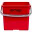Ведро Ermop Professional пластиковое красное 6 л - миниатюра 1