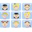 Развивающая игра Goki Забавные гримасы Девочка, 85 элементов (58492G) - миниатюра 3