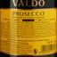 Вино игристое VALDO Prosecco DOC Extra dry Spumante Bianco, сухое, белое, 11%, 0,75 л (АLR13012) - миниатюра 3
