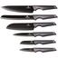 Набір ножів Berlinger Haus Metallic Line Carbon Pro Edition, 6 предметів, сірий (BH 2596) - мініатюра 1