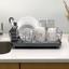 Сушарка для посуду МВМ My Home, з органайзером, сірий (DR-02 GRAY) - мініатюра 4