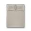 Простыня на резинке с наволочками Penelope Laura light grey, 200х180+70х50 (2) см, хлопок, светло-серый (svt-2000022278249) - миниатюра 1