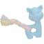 Іграшка для цуценят Camon тваринка з бавовняною стрічкою і пищалкою, 10 см, в асортименті - мініатюра 2