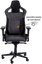 Геймерское кресло GT Racer черное с темно-серым (X-8005 Dark Gray/Black Suede) - миниатюра 2