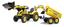 Дитячий трактор на педалях Falk Kubota, з причепом і ковшами, жовтий (2086W) - мініатюра 6