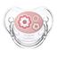 Пустышка силиконовая Canpol Babies Newborn baby, анатомическая, 18+ мес., коралловый (22/567_pin) - миниатюра 1