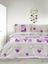 Комплект постільної білизни Lotus Ranforce Sewn Love, сімейний, фіолетовий, 5 одиниць (svt-2000022274623) - мініатюра 1