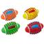 Игрушка для собак Eastland мяч регби, разноцветная, 11,5 см (520-288) - миниатюра 2