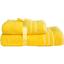 Набір рушників Izzihome Rubin Stripe2 yellow, 50х90 см, 70х130 см, жовтий (604118) - мініатюра 1
