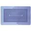 Коврик суперпоглащающий в ванную Stenson 60x40 см прямоугольный светло-фиолетовый (26266) - миниатюра 1