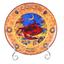 Декоративная тарелка Lefard Зодиак Рак, 20 см (356-075-1-4) - миниатюра 1