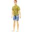 Кукла Barbie Кен Модник в желтой рубашке (GHW67) - миниатюра 1