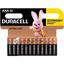 Лужні батарейки мізинчикові Duracell 1,5 V AAA LR03/MN2400, 12 шт. - мініатюра 2