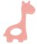 Прорізувач для зубів Курносики Жираф, каучук, рожевий (7048 троянд) - мініатюра 1