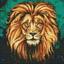 Набор с алмазной мозаикой Ідейка Роскошный лев, 40х40 см (AMO7505) - миниатюра 1